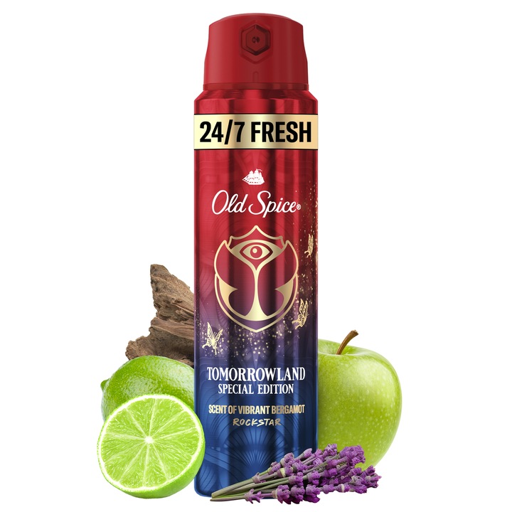 Дезодорант спрей Old Spice Rockstar, Без алуминий, 150 мл