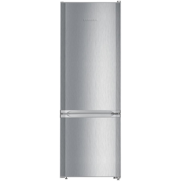Хладилник с фризер Liebherr CUele281-26, 265 л, Клас E, VarioSpace, SmartFrost, H 161.2 см, Inox