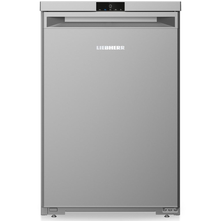 Congelator Liebherr Fsve 1404, 4 sertare, SmartFrost, SuperFrost, 107 l, Clasa E, FrostProtect, TouchControl, H 85 cm, Argintiu