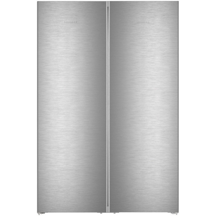 Liebherr XRFsd 5220 Side by side hűtőszekrény, 676 l, No Frost, EasyFresh, DuoCooling, D energiaosztály, M 185,5 cm, Inox