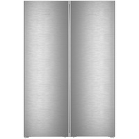 Side by side Liebherr XRFsd 5220, 676 l, No Frost, EasyFresh, DuoCooling, Clasa D, H 185.5 cm, Inox