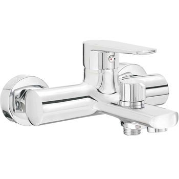 Baterie cada Deante Tubo, monocomanda, cartus ceramic, Crom