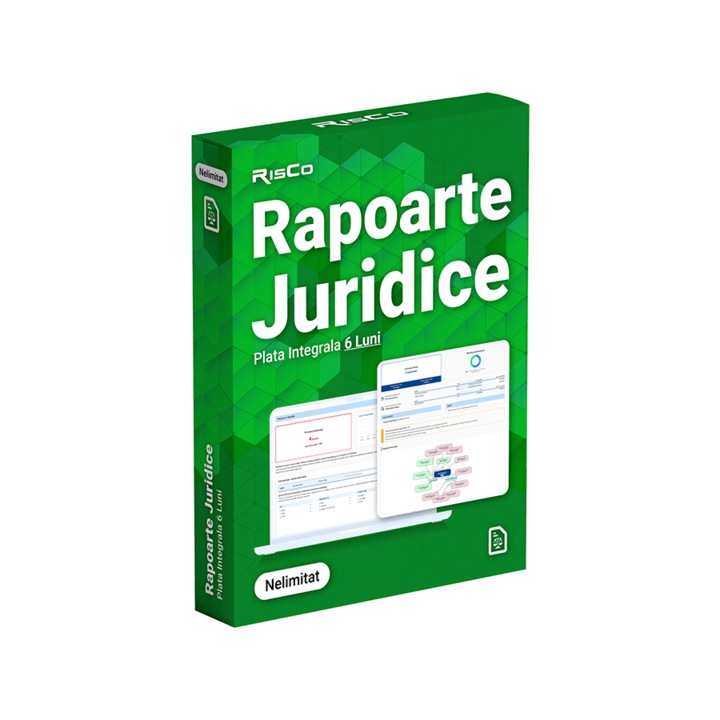 Licenta Electronica, Rapoarte Juridice Firme - Valabilitate 6 Luni
