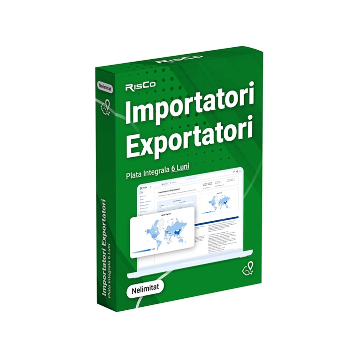 Licenta Electronica, Liste Importatori si Exportatori - Valabilitate 6 Luni