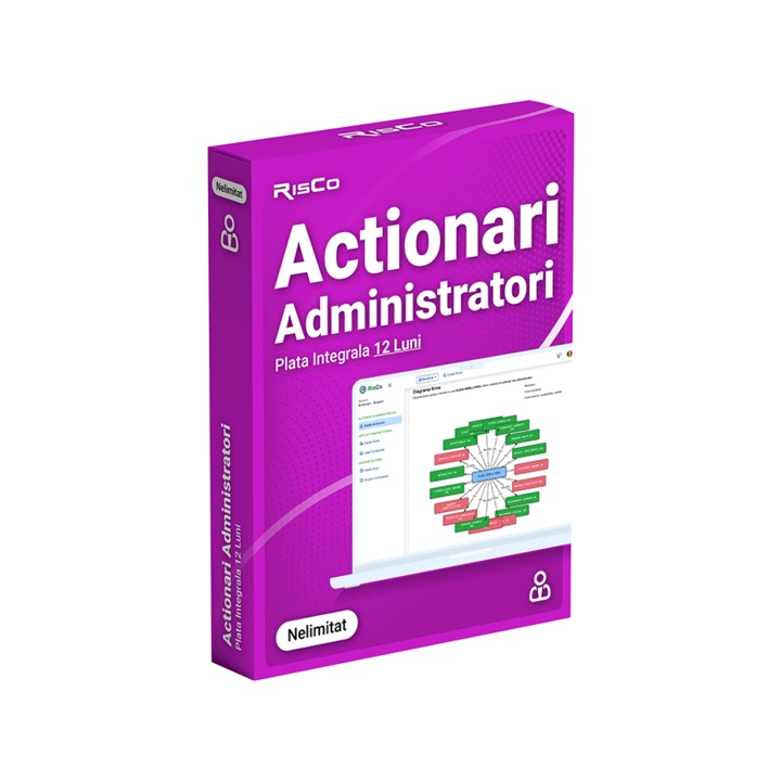 Licenta Electronica, Actionari si Administratori Firme - Valabilitate 12 Luni