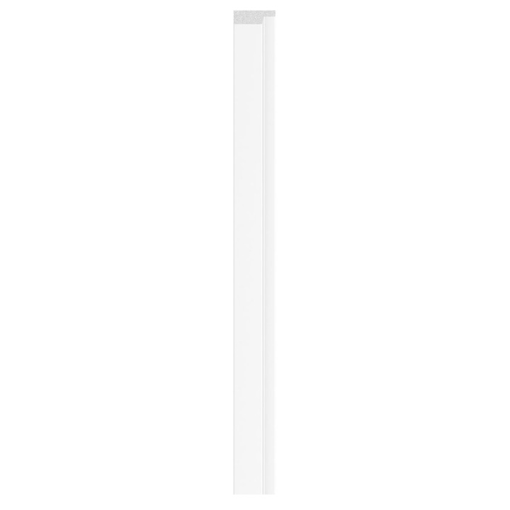 Profil stanga Linerio, M-Line Alb, 1 buc, 2650 x 42 mm