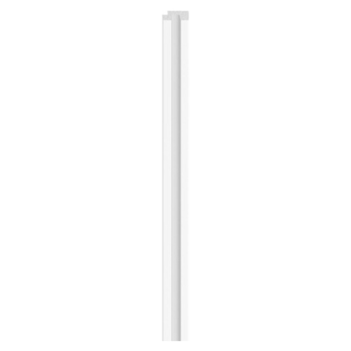 Profil dreapta Linerio, S-Line Alb, 1 buc, 2650 x 35 mm