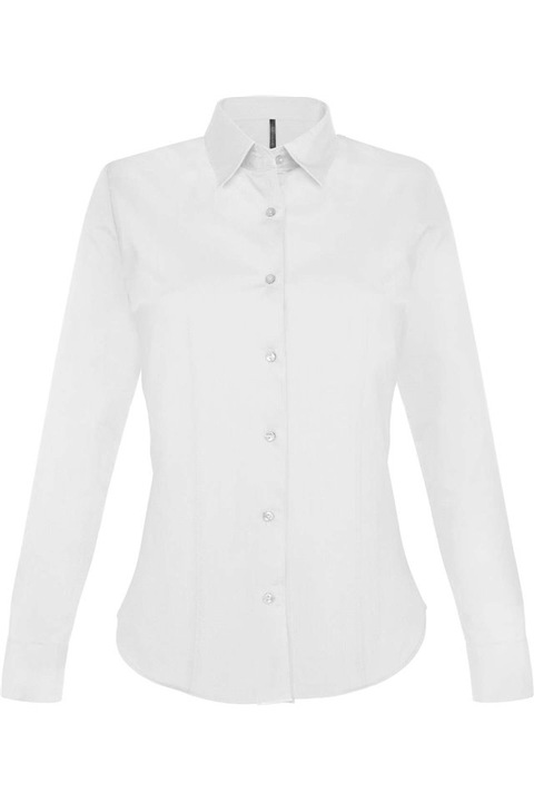 Camasa cu maneci lungi pentru femei - KA530, Alb