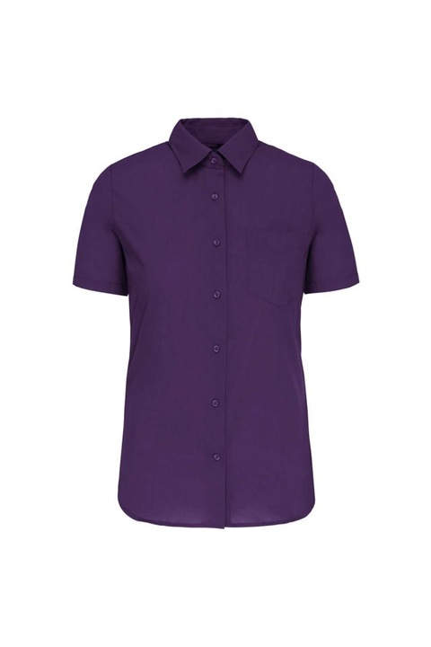 Női rövid ujjú Judith ing - KA548, Purple Sky