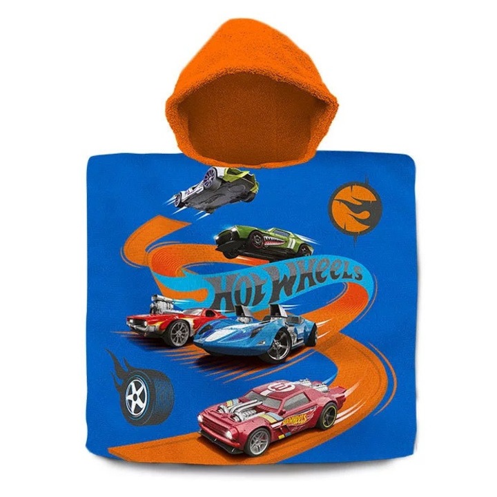 Пончо Hot Wheels 60x120см