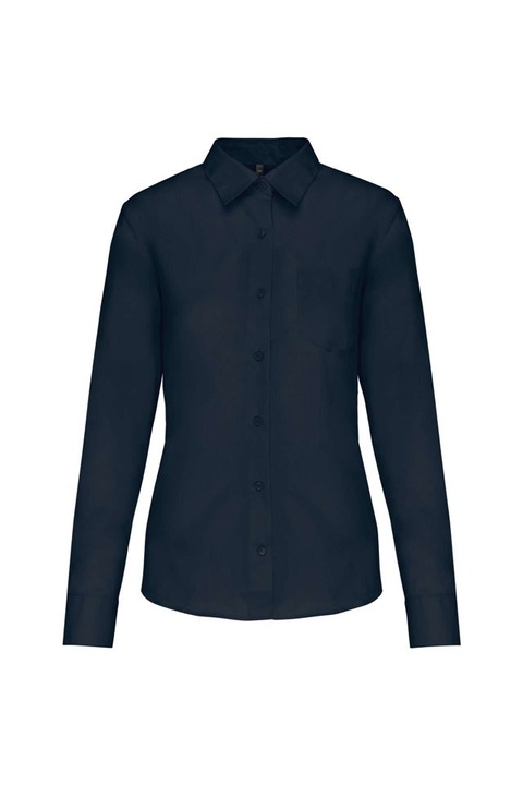 Camasa Jessica cu maneci lungi pentru femei - KA549, Bleumarin