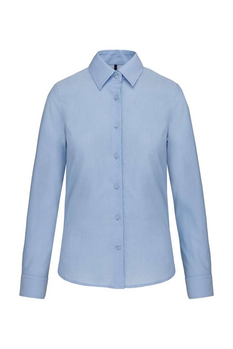 Camasa Oxford cu maneci lungi pentru femei - KA534, Oxford Blue