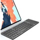 Mini tastatura BT Farrot B033 portabila reincarcabila, pliabila, pentru iPad, telefon mobil, desktop, laptop, gri