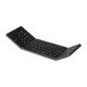 Mini tastatura BT Farrot B033 portabila reincarcabila, pliabila, pentru iPad, telefon mobil, desktop, laptop, gri