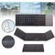 Mini tastatura BT Farrot B033 portabila reincarcabila, pliabila, pentru iPad, telefon mobil, desktop, laptop, gri