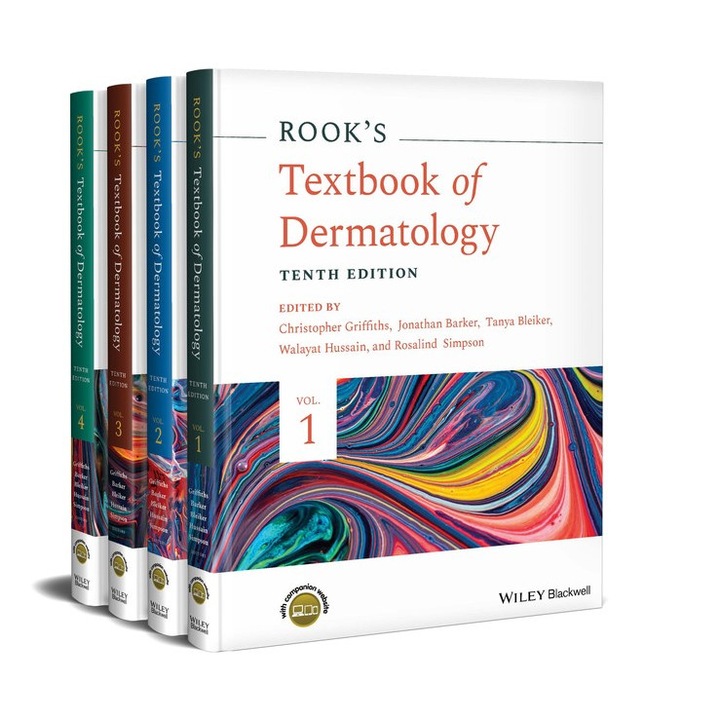 Rook's Textbook of Dermatology, 4-Volume Set de Christopher Griffiths ...