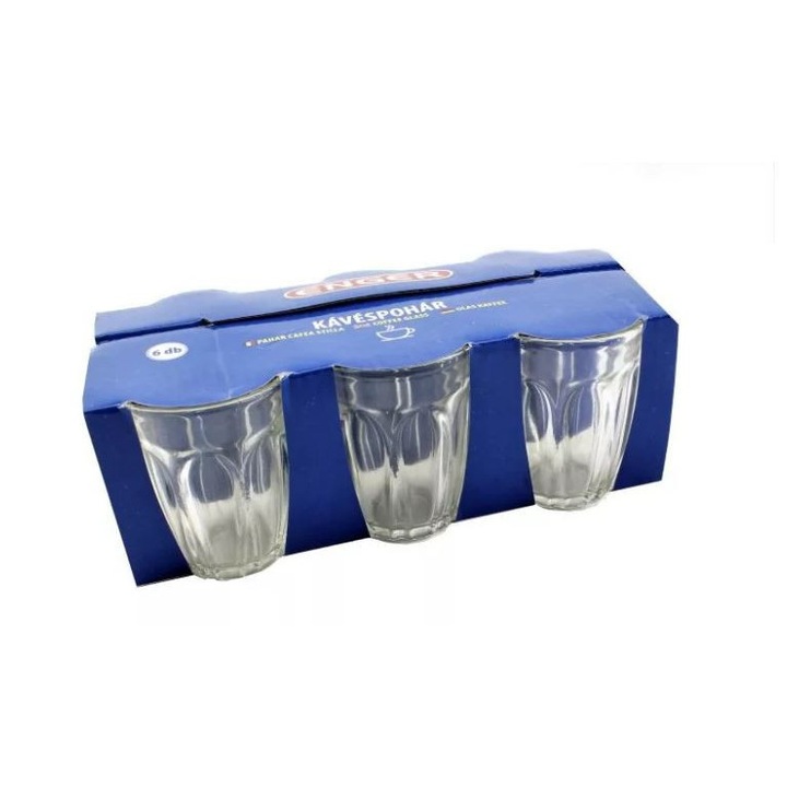Kávés pohár nagy 6db-os 110ml