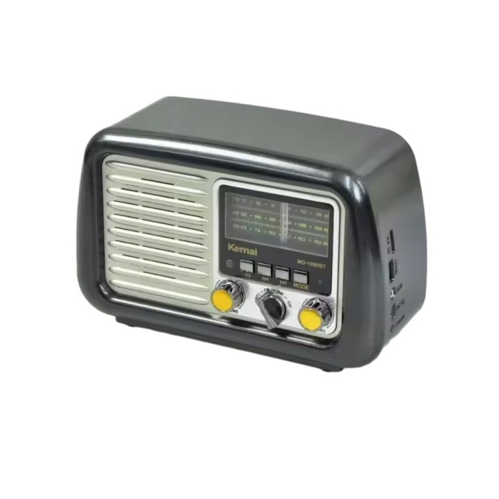 Radio portabil, Sumker, Bluetooth, Negru