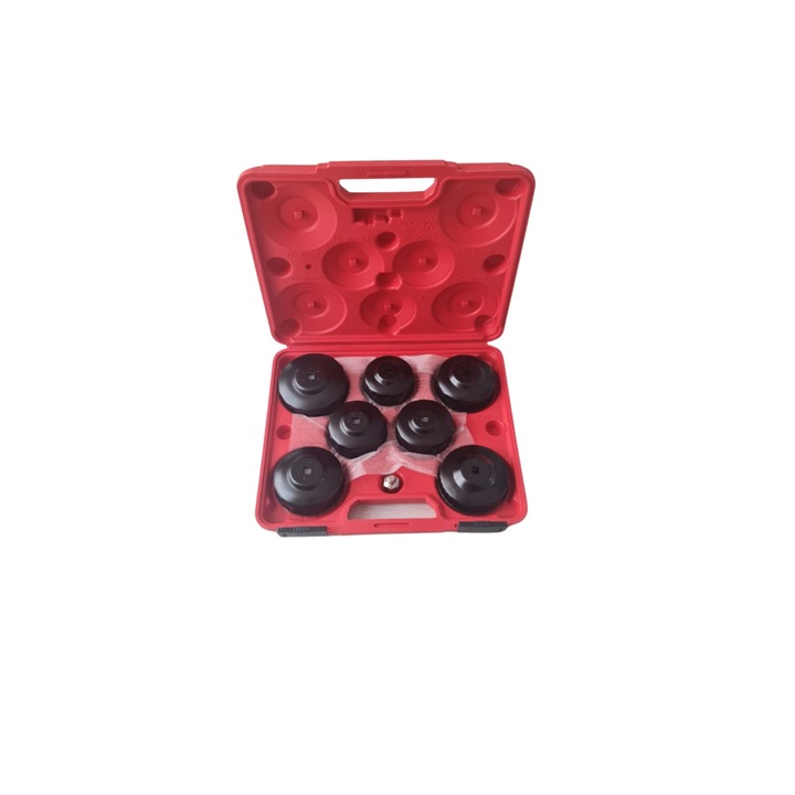 Set chei tubulare pentru filtre de ulei, 15 piese