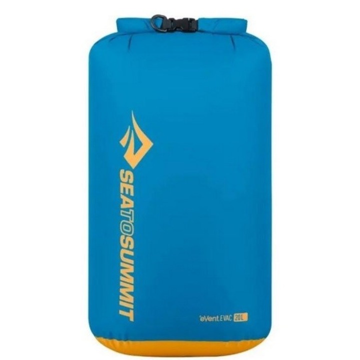 Sac de dormit Sea To Summit Evac, impermeabil, ventilat, 35L, albastru Turkish Tile, 288x315x556mm