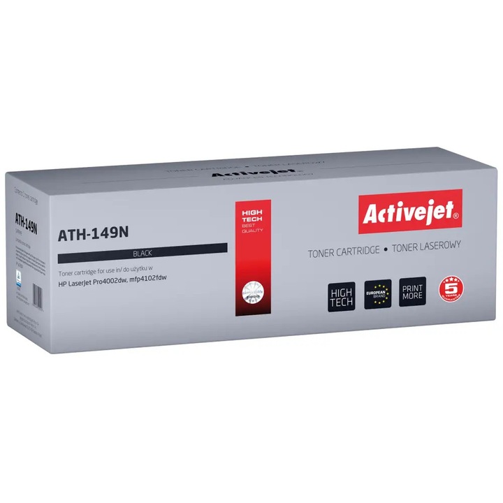Toner ActiveJet, compatibil HP, 29000 pagini, negru