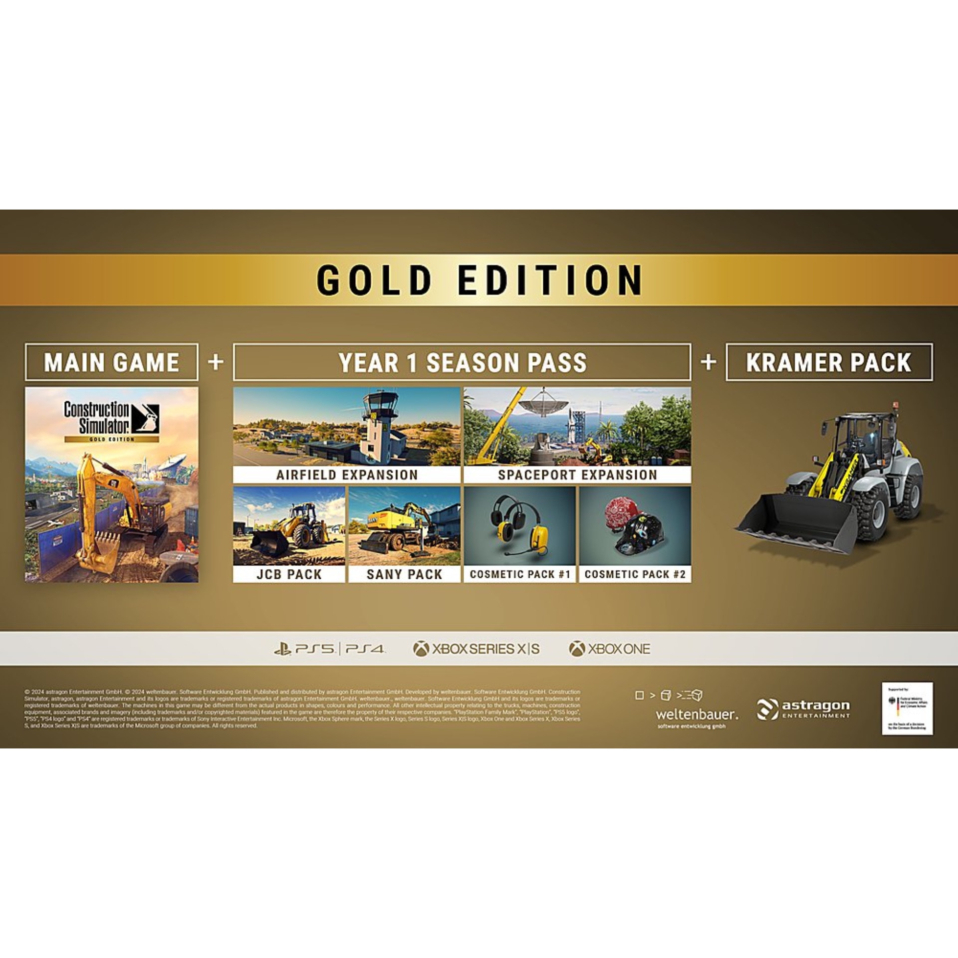 Joc Construction Simulator Gold Edition Pentru Xbox Series X - eMAG.ro