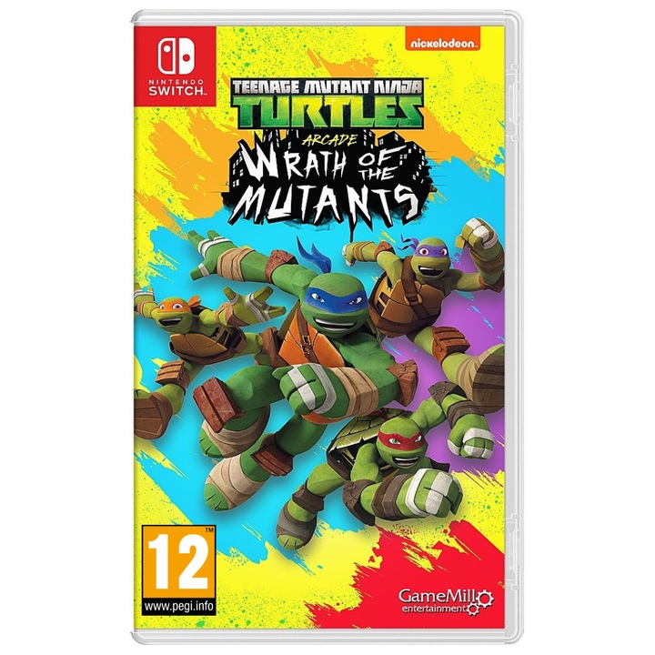 Joc Tmnt Arcade Wrath Of The Mutants Pentru Nintendo Switch