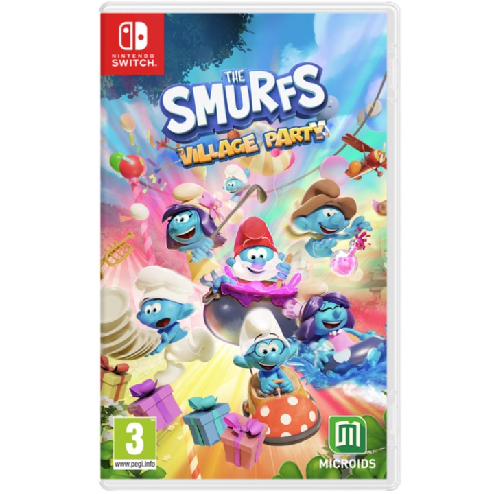 Joc The Smurfs Village Party Pentru Nintendo Switch