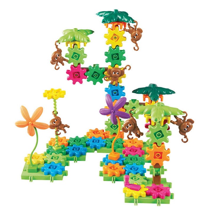 Конструктор, Learning Resources, Monkeys, 103 части, многоцветни, +4 години