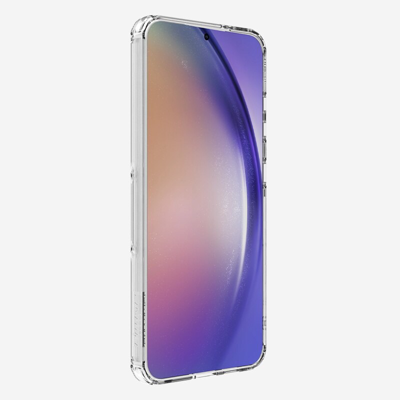 Husa Nature Pro pentru Samsung Galaxy A55 5G, Nillkin, TPU / Policarbonat, Transparent