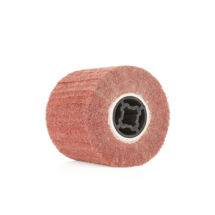 Perie satinata din nailon Geko, abrazivitate P120, 120x100mm