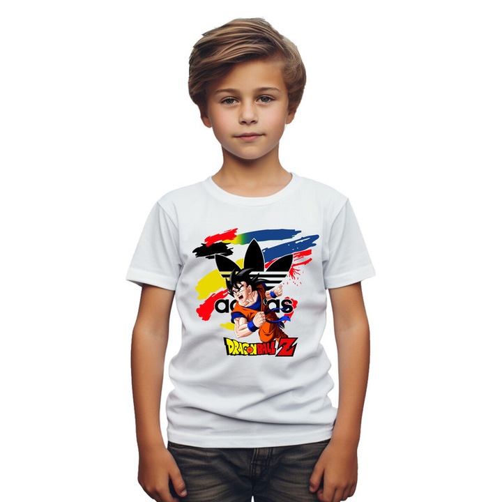 Dragon Ball Z Anime gyerek póló, Fehér