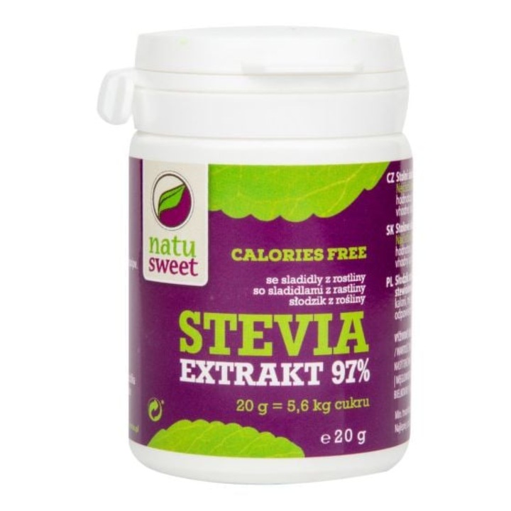 Extract de stevia 97%, NATUSWEET, 20 g