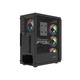 Fury PC-ház, Shobo SH4F, RGB, Middle Tower, fekete