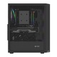 Fury PC-ház, Shobo SH4F, RGB, Middle Tower, fekete