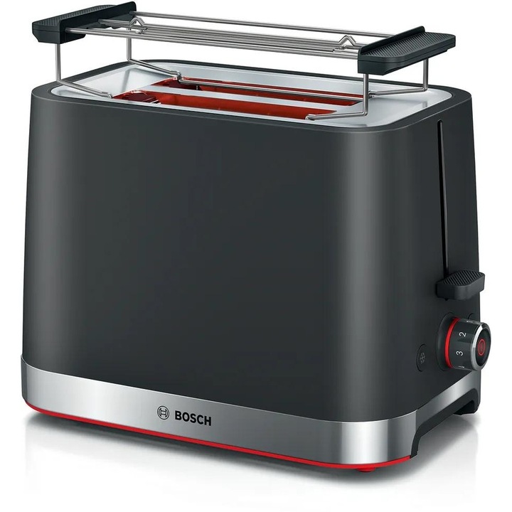 Kenyérpirító Bosch, TAT4M223, 950 W, fekete