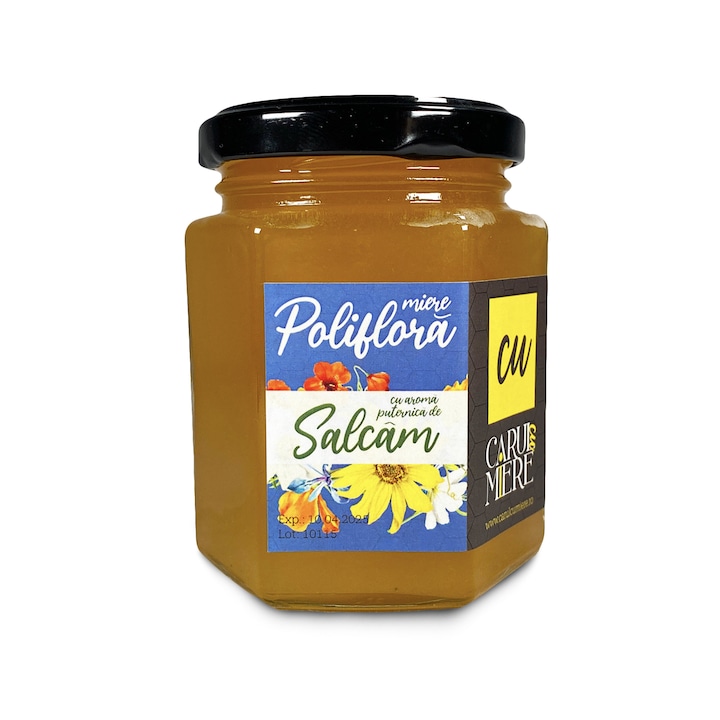 Poliflora Cruda Honey - erős akác ízű 260 g