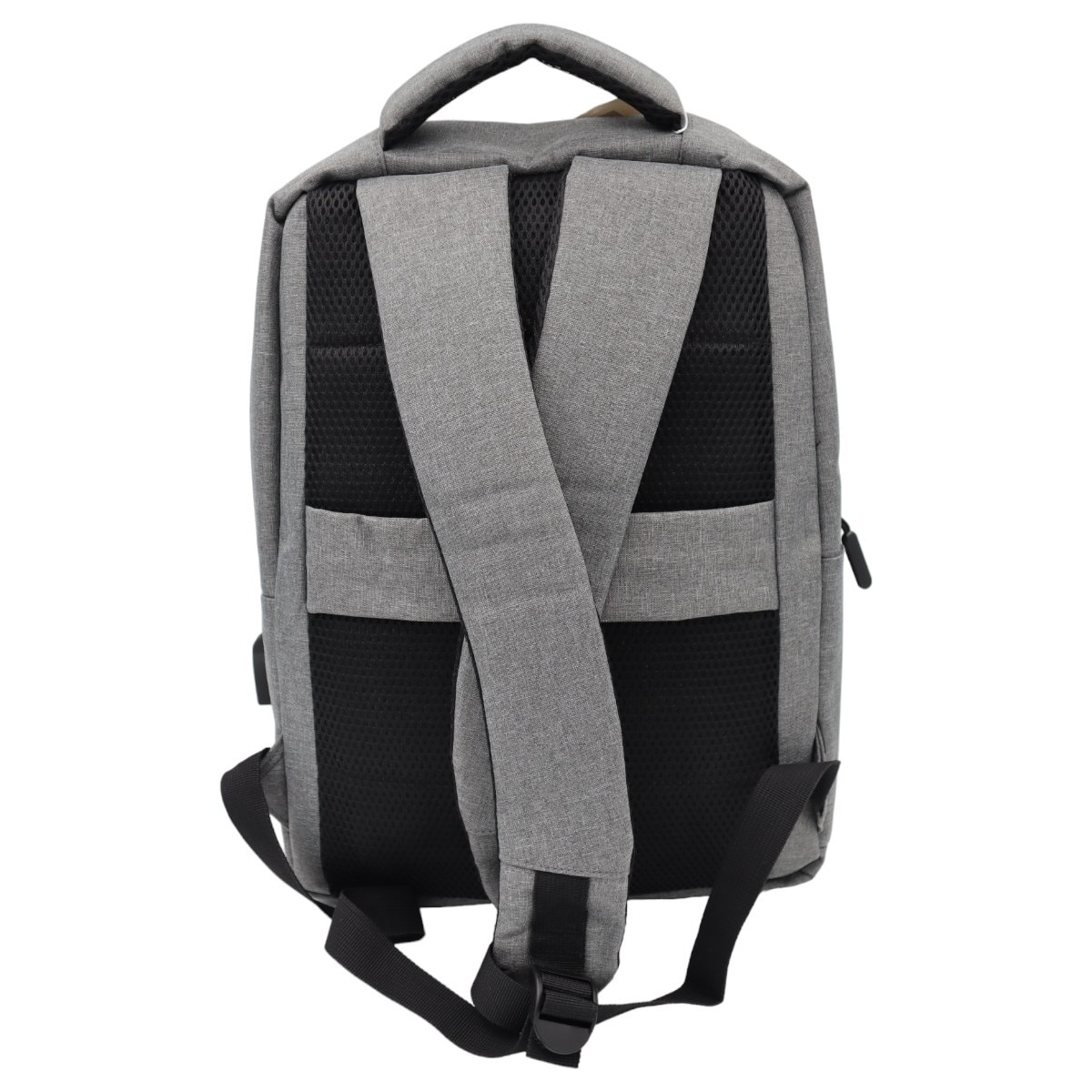 Rucsac pentru laptop cu mufa USB 1112, 43x31x15cm, gri