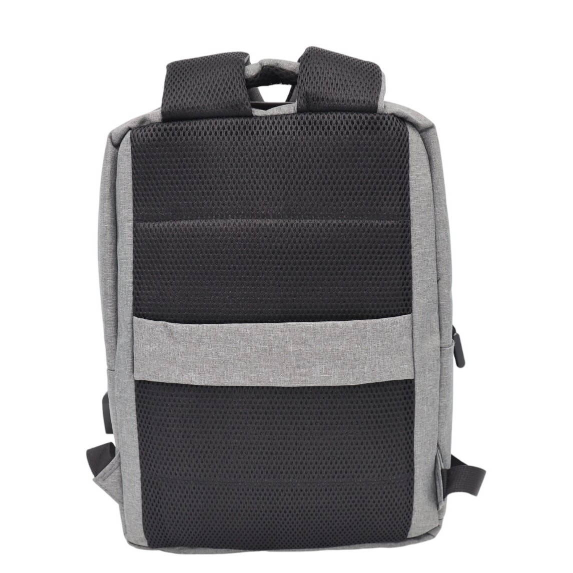 Rucsac pentru laptop cu mufa USB 1112, 43x31x15cm, gri