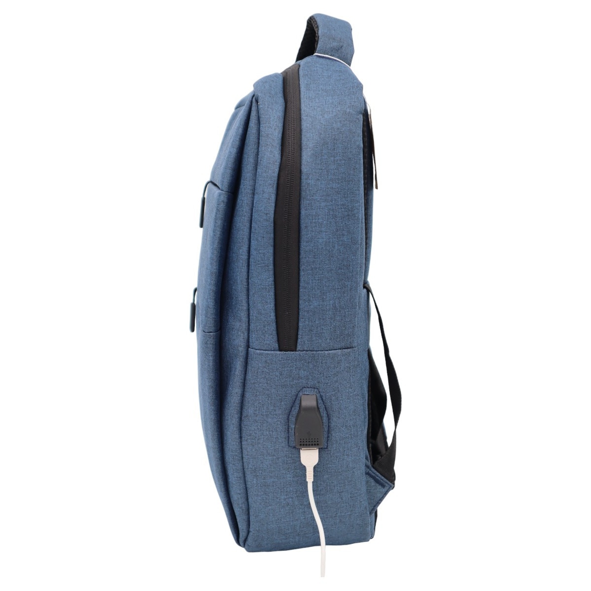 Rucsac pentru laptop cu mufa USB 1112, 43x31x15cm, blue