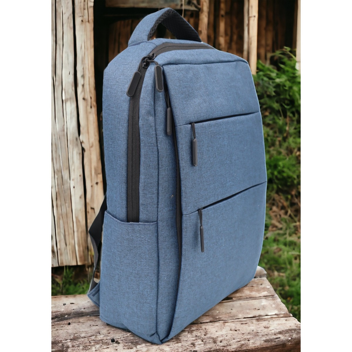 Rucsac pentru laptop cu mufa USB 1112, 43x31x15cm, blue