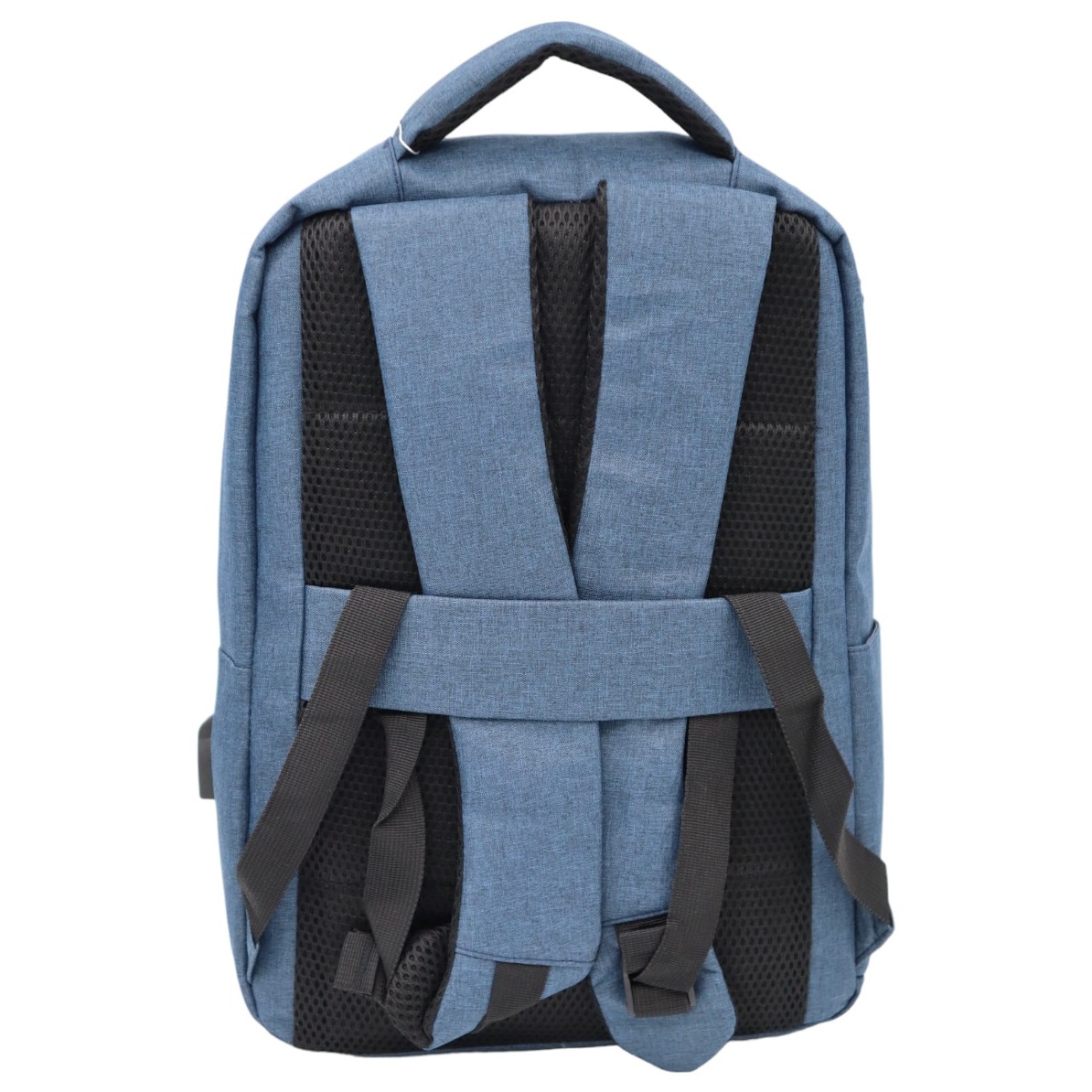 Rucsac pentru laptop cu mufa USB 1112, 43x31x15cm, blue