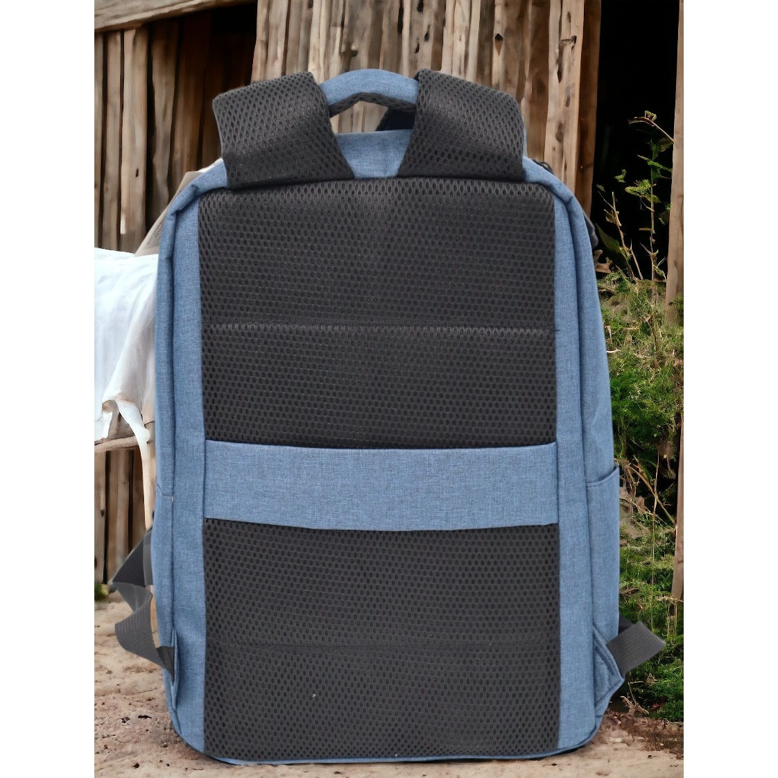 Rucsac pentru laptop cu mufa USB 1112, 43x31x15cm, blue