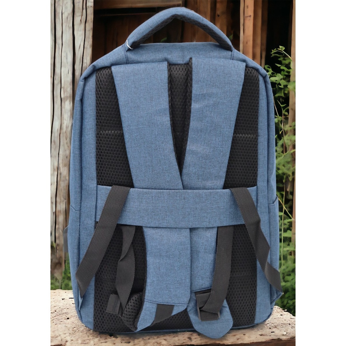 Rucsac pentru laptop cu mufa USB 1112, 43x31x15cm, blue