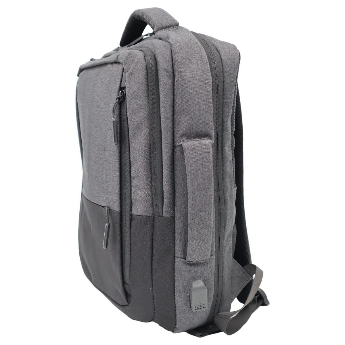 Rucsac multifunctional pentru laptop si tableta, port USB, 43x31x17cm, 1129, gri