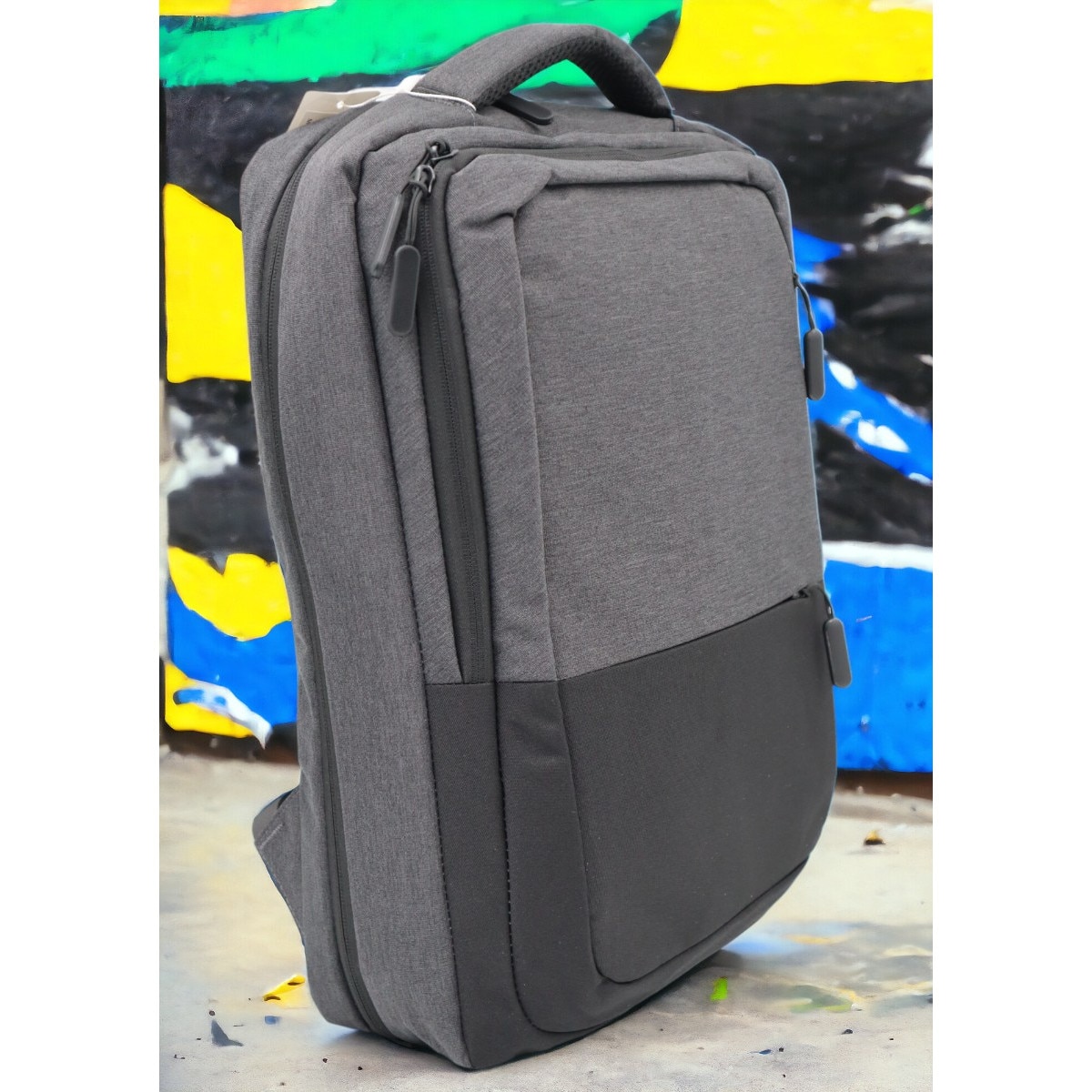 Rucsac multifunctional pentru laptop si tableta, port USB, 43x31x17cm, 1129, gri