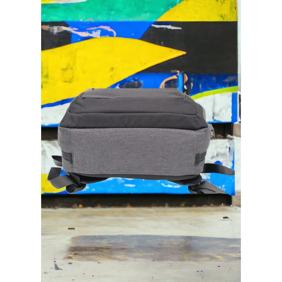 Rucsac multifunctional pentru laptop si tableta, port USB, 43x31x17cm, 1129, gri