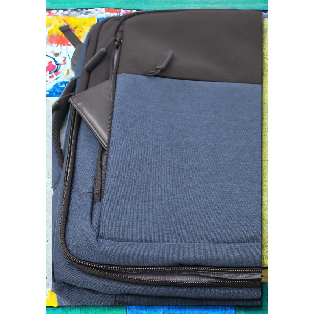 Rucsac multifunctional pentru laptop si tableta, port USB, 43x31x17cm, 1129, blue