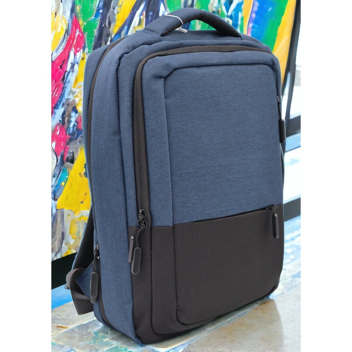 Rucsac multifunctional pentru laptop si tableta, port USB, 43x31x17cm, 1129, blue