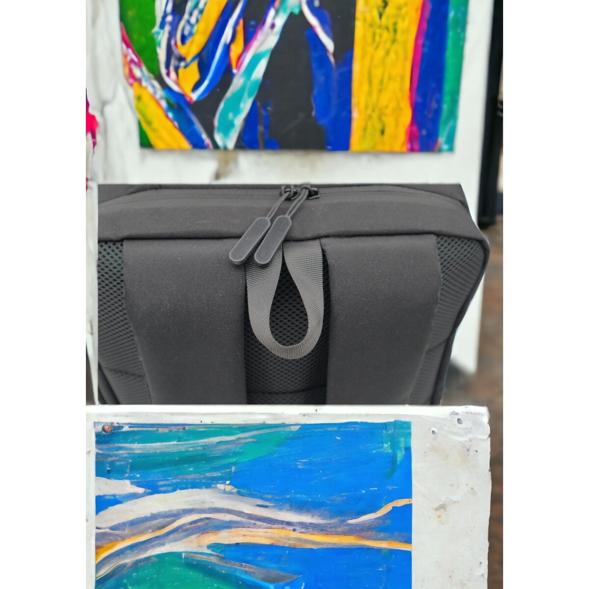 Rucsac multifunctional pentru laptop si tableta, port USB, 43x31x17cm, 1129, blue